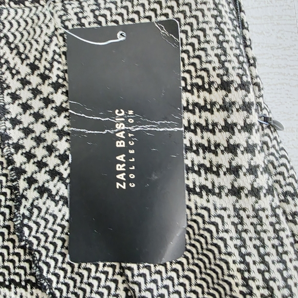 Zara Stylish Plaid High Waisted Shorts Size M‎ - Picture 9 of 10